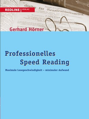 cover image of Professionelles Speed Reading